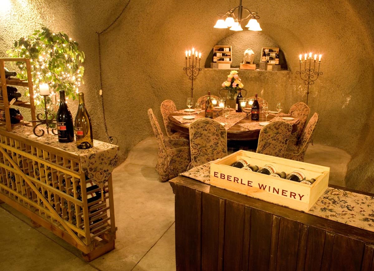 Eberle Winery cave